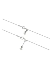 The Diamond Store White The Anklet 0.50ct Round Cut Lab Diamond in Sterling Silver - Image 8 of 10