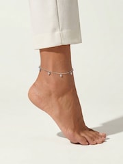 The Diamond Store White The Anklet 0.50ct Round Cut Lab Diamond in Sterling Silver - Image 9 of 10