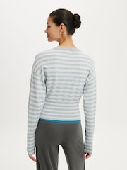 Cotton On Grey Sara Button Cardigan - Image 3 of 4