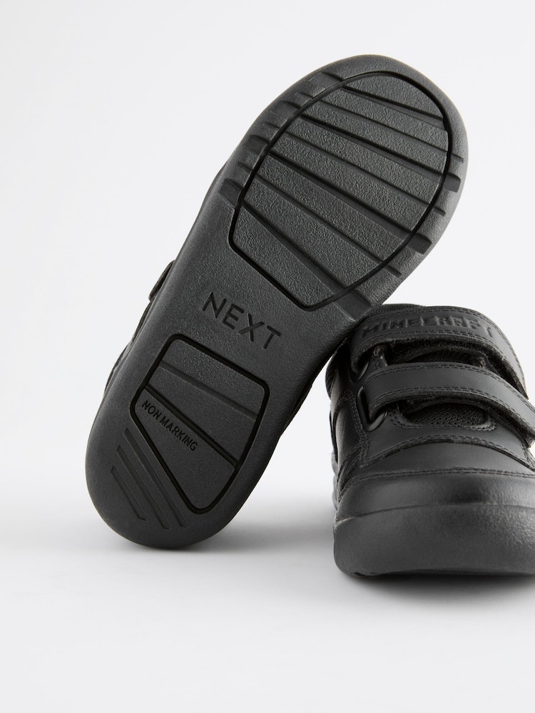 Black Minecraft Elastic Lace School Shoes - Image 4 of 5