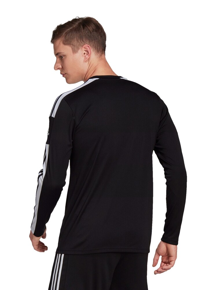 adidas Black Squadra Long Sleeve T-Shirt - Image 2 of 6