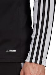 adidas Black Squadra Long Sleeve T-Shirt - Image 3 of 6