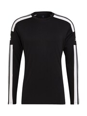 adidas Black Squadra Long Sleeve T-Shirt - Image 6 of 6