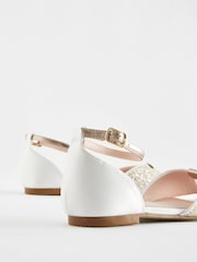 Gold Glitter Bridesmaid Occasion Shoes - Image 3 of 5