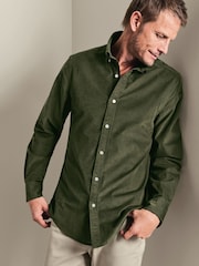 Verde - Camisa de pana Charles Tyrwhitt - Imagen 1 de 5
