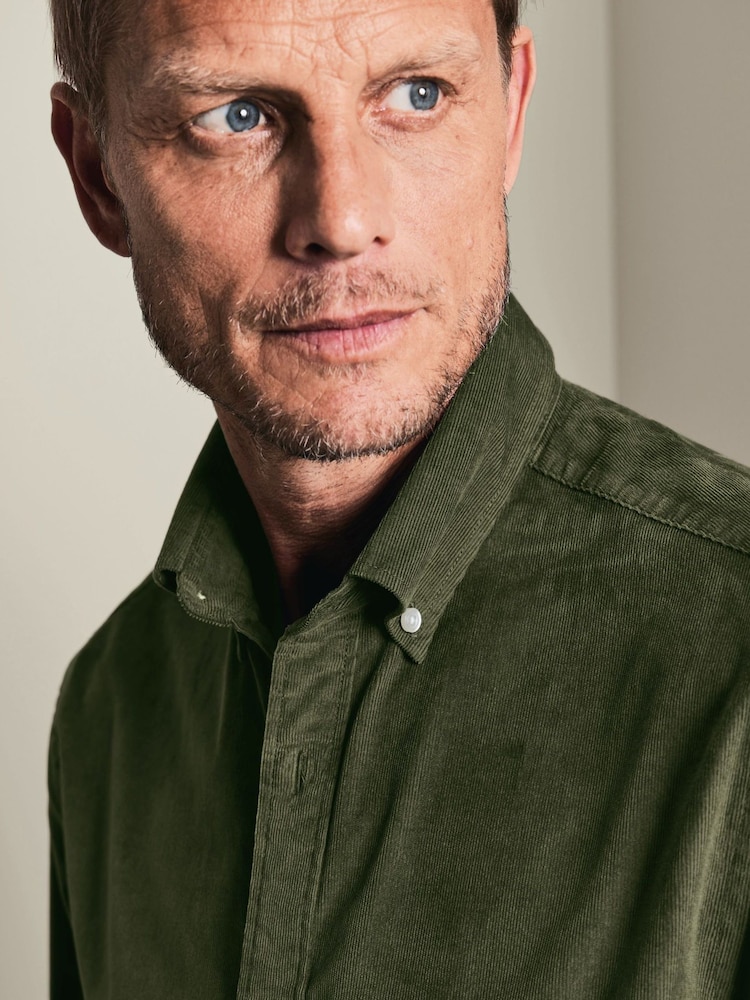 Verde - Camisa de pana Charles Tyrwhitt - Imagen 2 de 5 Verde - Camisa de pana Charles Tyrwhitt - Imagen 2 de 5