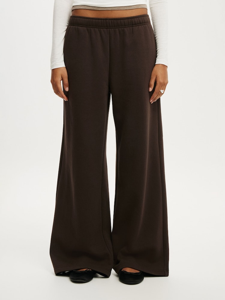 Cotton On Brown Baggy Sweatpants - Image 1 of 5