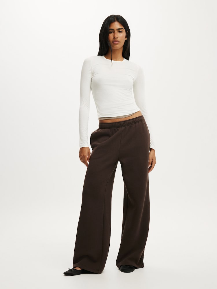 Cotton On Brown Baggy Sweatpants - Image 2 of 5