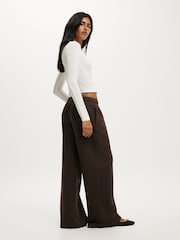 Cotton On Brown Baggy Sweatpants - Image 3 of 5