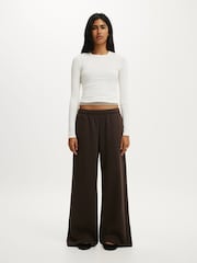 Cotton On Brown Baggy Sweatpants - Image 4 of 5