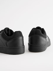Black Standard Fit (F) School Lace-Up Shoes - Image 4 of 5