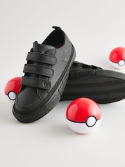 Black Pokémon Touch Fastening School Shoes - Image 5 of 12