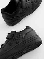 Preto - Sapatos escolares Marvel 1 com tira elástica e cadarço - Imagem 12 de 12