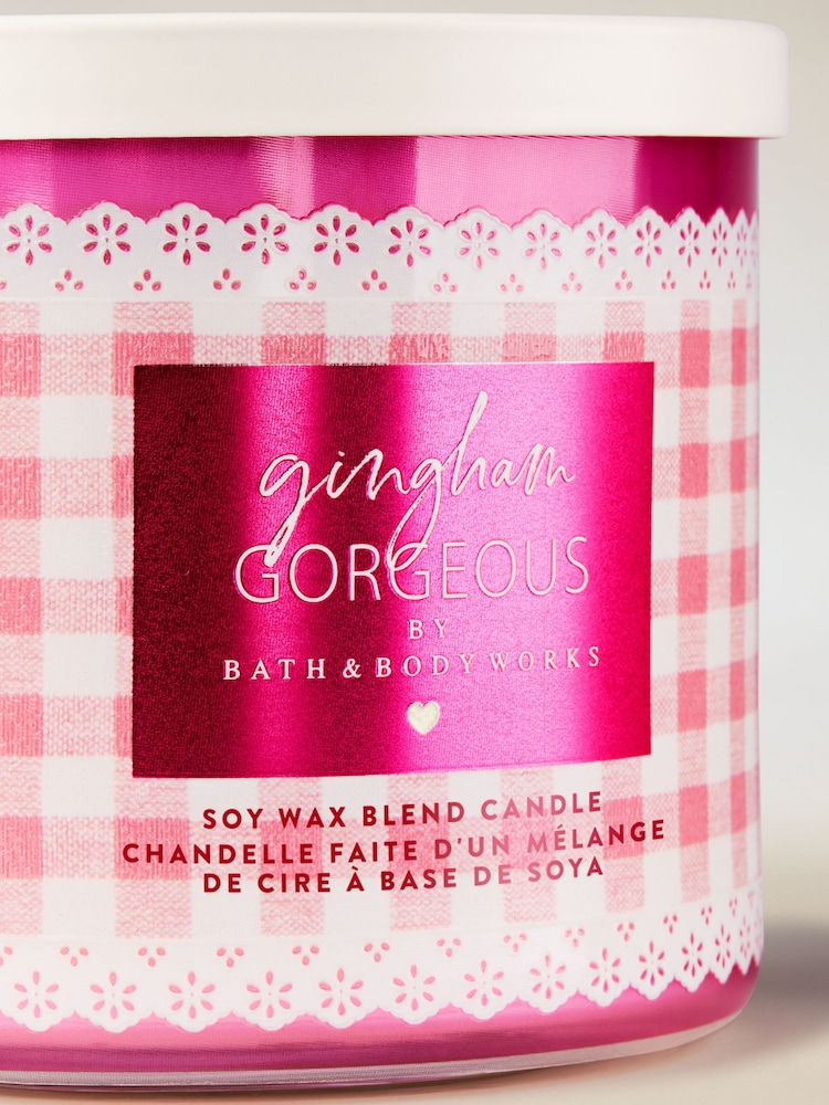 Bath & Body Works Gingham Gorgeous Candle 411g - Image 2 of 3 Bath & Body Works Gingham Gorgeous Candle 411g - Image 2 of 3