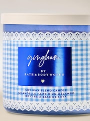 Bath & Body Works Gingham 3-Wick Candle 411g - Image 2 of 3