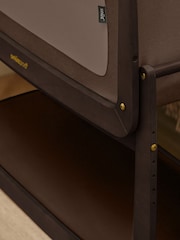 Snuz Chocolate Pod 5 Bedside Crib - Image 4 of 11