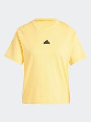 adidas Yellow Sportswear Z.N.E. T-Shirt - Image 7 of 7