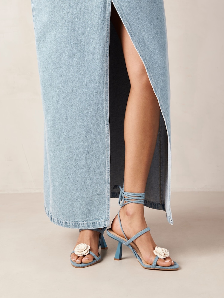Alohas Blue Kendra Bloom Sandals - Image 1 of 7