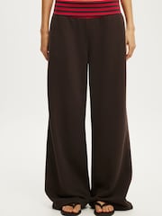 Braun - Cotton On Jogginghose aus Baumwolle mit umklappbarem Bund - Bild 4 von 6