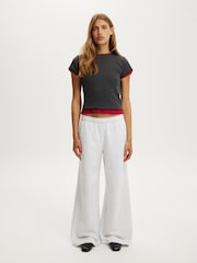 Cotton On Grey Baggy Sweatpants - Image 4 of 5