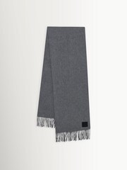 ANINE BING Grey Augustina Scarf In Wool - Image 1 of 3