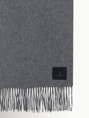 ANINE BING Grey Augustina Scarf In Wool - Image 3 of 3