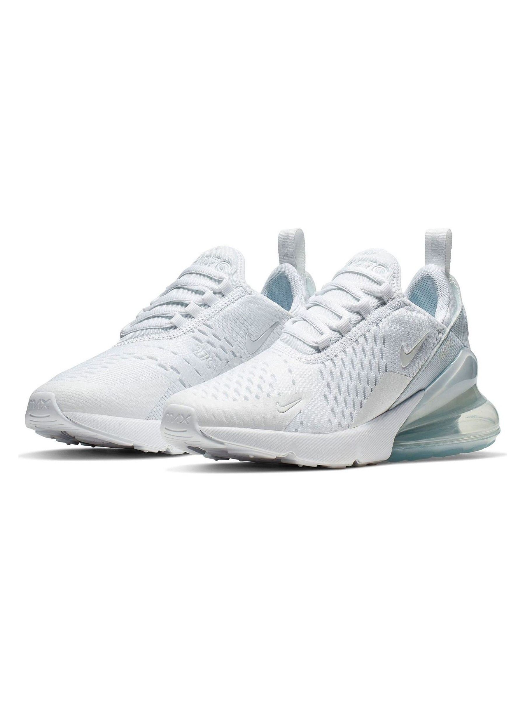 Buy Nike White Pale Aqua Youth Air Max 270 Trainers from the Next UK online shop