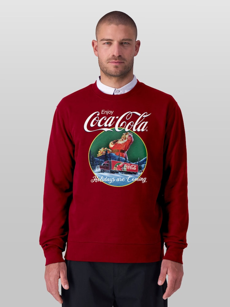All + Every Coca Cola Holidays Are Coming Truck-genser - Bilde 1 av 4