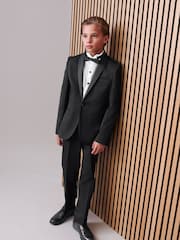 Black Tuxedo Suit Jacket (3-16yrs) - Image 2 of 8