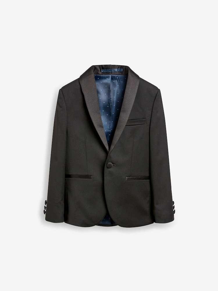 Black Tuxedo Suit Jacket (3-16yrs) - Image 5 of 8