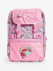 Smiggle Pink Wild Side Attach Foldover Backpack - Image 1 of 4
