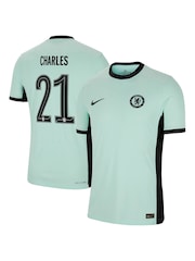 Рубашка Nike Chelsea Third Vapor Match 2023-24 - Чарльз 21 - Image 1 of 3