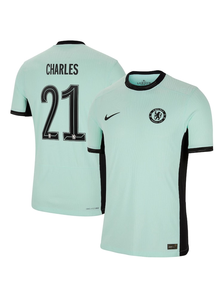 Рубашка Nike Chelsea Third Vapor Match 2023-24 - Чарльз 21 - Image 1 of 3