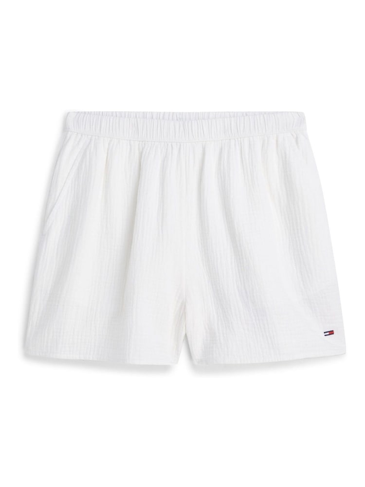 Tommy Jeans Natural Crinkle Textured Relaxed Shorts - Image 5 of 5