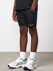 Gym King Black Debossed Camo Shorts - Image 3 of 4