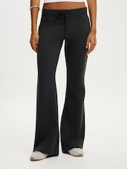 Cotton On Black Low Rise Bootleg Joggers - Image 1 of 5
