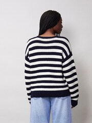 Albaray Blue Stripe Jumper - Image 2 of 4