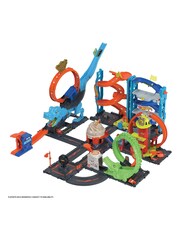 Hot Wheels City T-Rex Chomp Down Play Set - Image 2 of 4