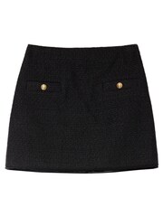 Albaray Tweed Black Skirt - Image 4 of 4