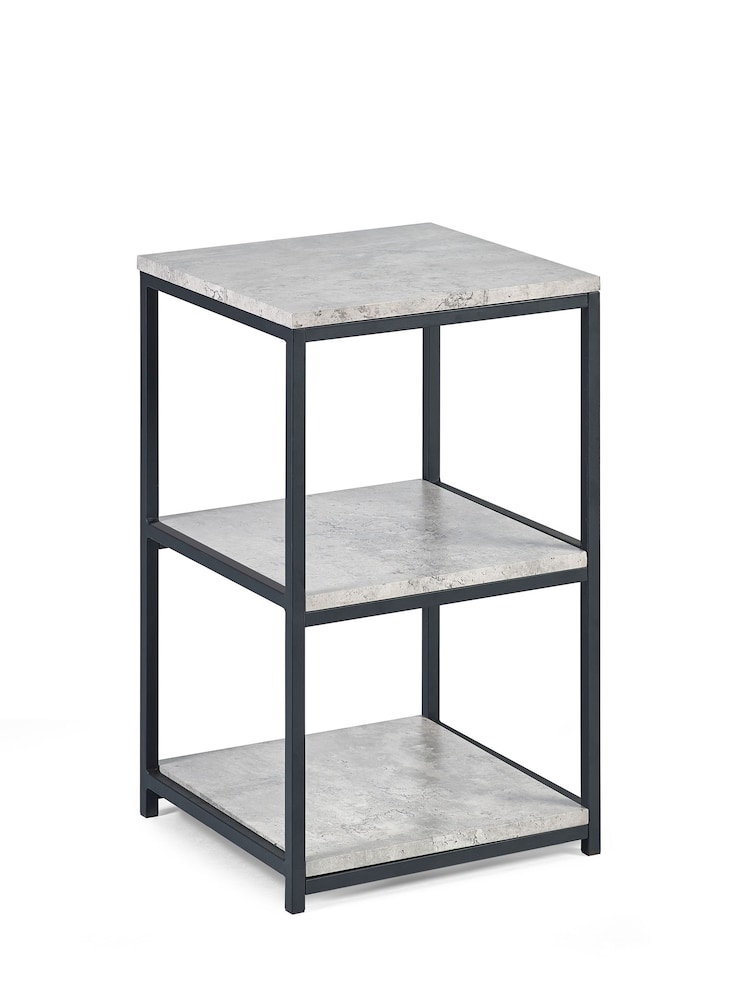 Julian Bowen Grey Staten Tall Narrow Side Table - Image 2 of 3