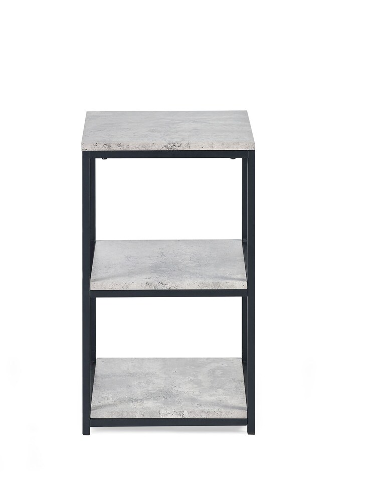Julian Bowen Grey Staten Tall Narrow Side Table - Image 3 of 3