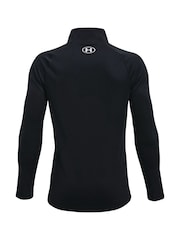 Under Armour Black Youth Tech 2.0 1/2 Zip Sweatshirt - Image 8 of 8