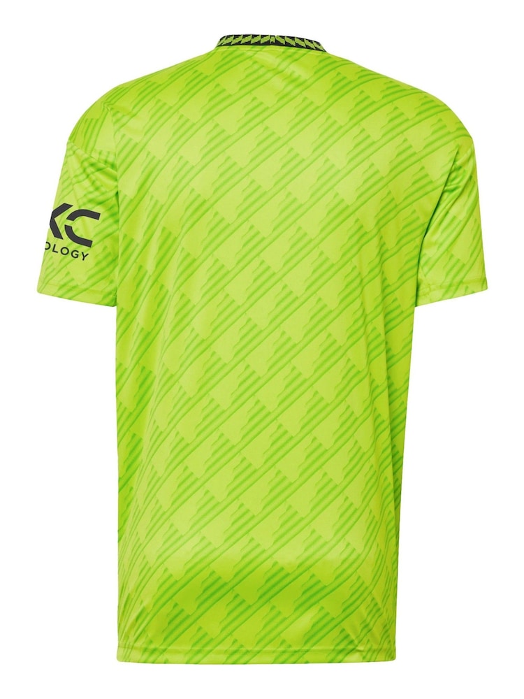 adidas Green Manchester United Third Shirt 2022-23 - Image 3 of 3