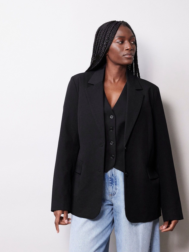 Albaray Tailored Black Jacket - Image 1 of 5