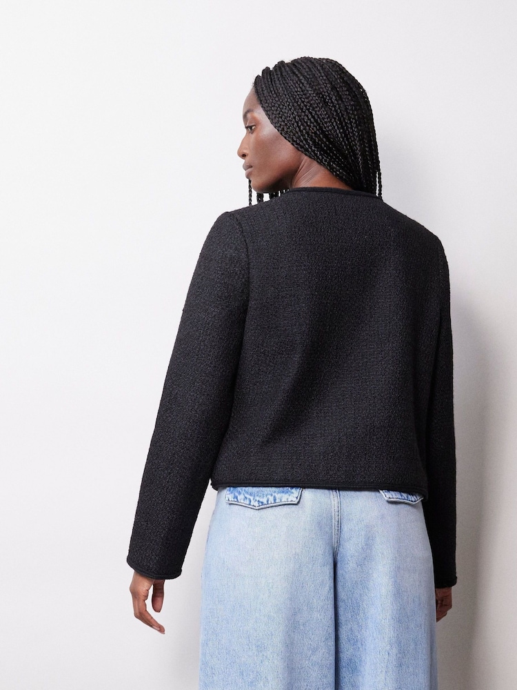 Albaray Tweed Black Jacket - Image 2 of 5