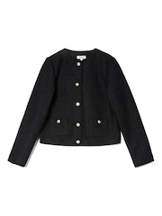 Albaray Tweed Black Jacket - Image 5 of 5