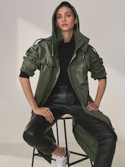 Khaki Green 3-in-1 Utility Waterproof Jacket - Image 2 of 13
