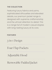 Khaki Green 3-in-1 Utility Waterproof Jacket - Image 3 of 13