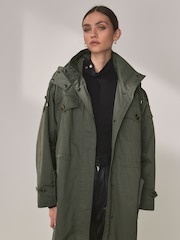 Khaki Green 3-in-1 Utility Waterproof Jacket - Image 4 of 13