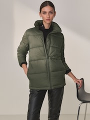 Khaki Green 3-in-1 Utility Waterproof Jacket - Image 5 of 13